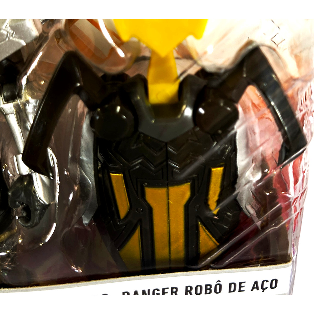 Hasbro Saban's Power Rangers Beast Morphers STEEL ROBOT RANGER, New, See Pics! - Picture 3 of 9